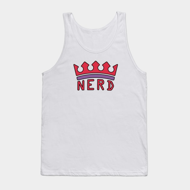 The Nerd King / Queen Tank Top by madmonkey